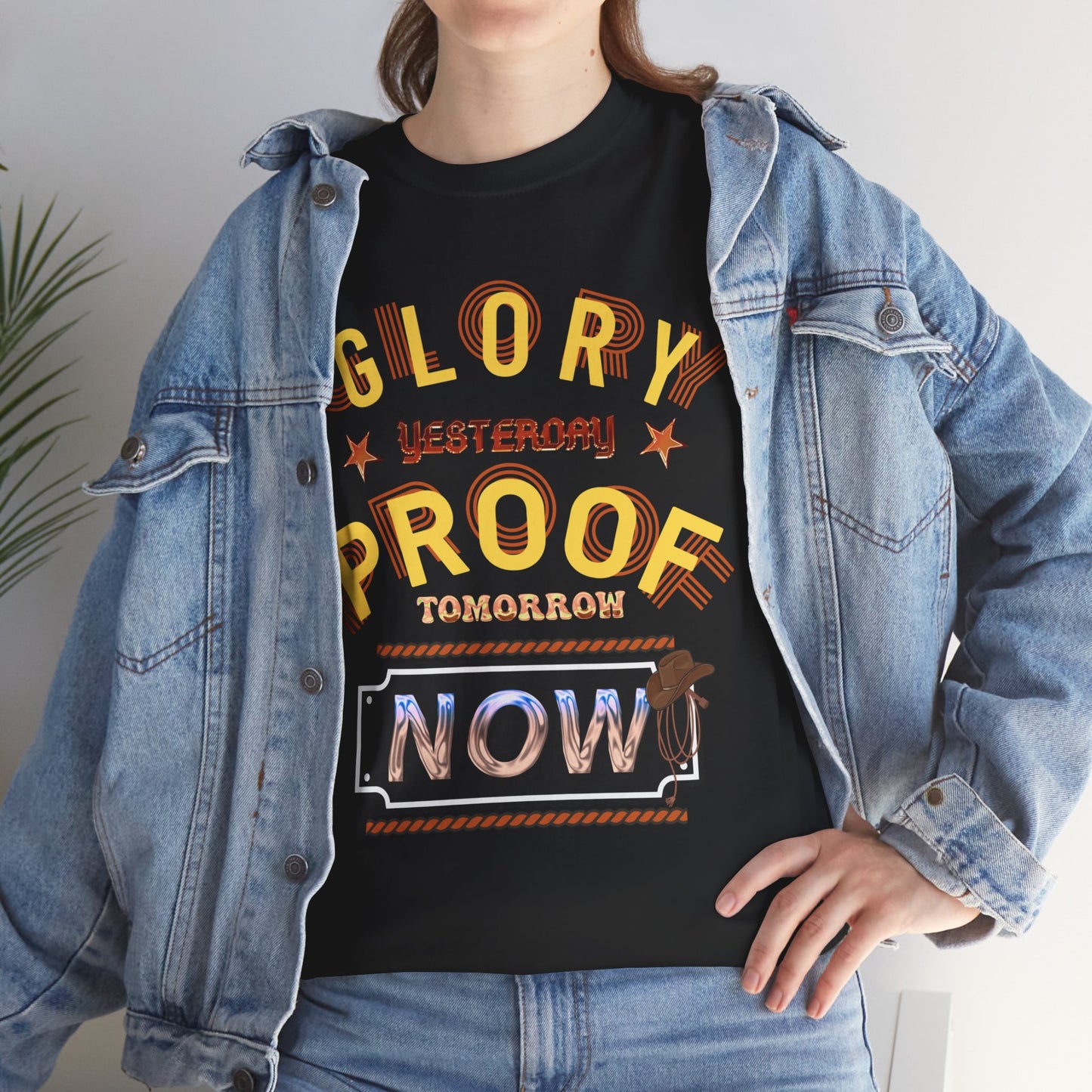 "Western Metallic" Glory Proof Graphic shirt