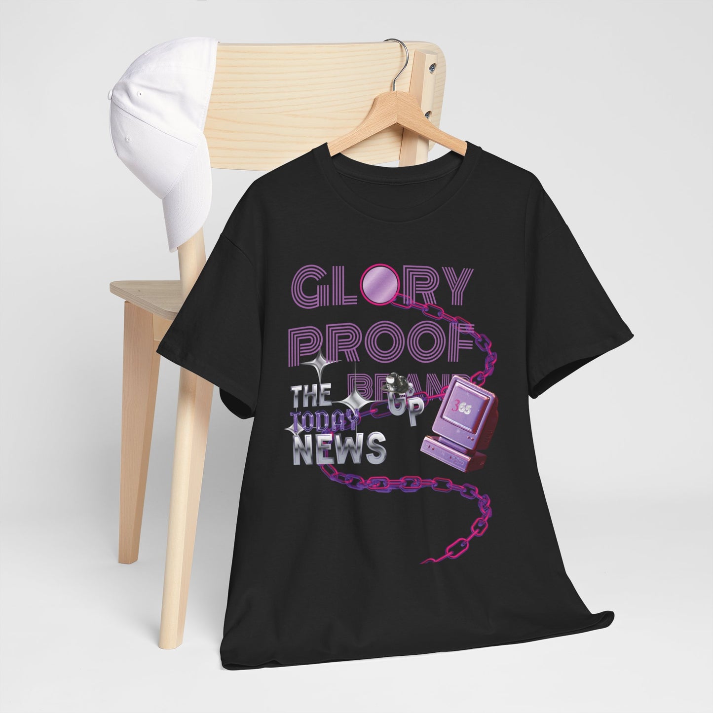 "Futuristic Lasso Chain" Glory Proof Graphic Shirt