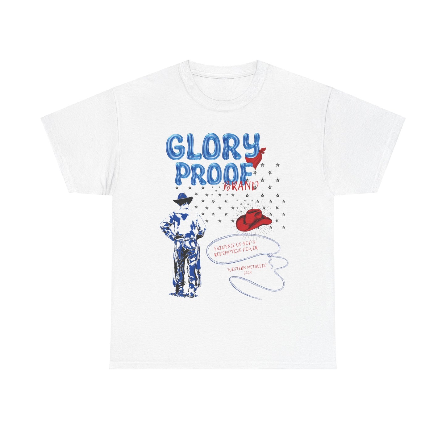 "The Blue Lasso" Glory Proof Graphic shirt